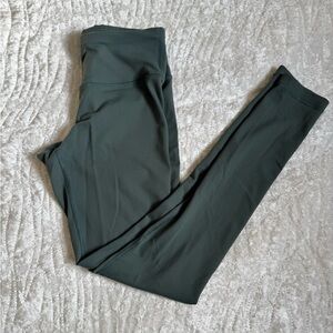💕90 Degree By Reflex Dark Green Leggings